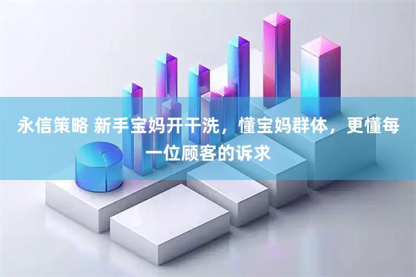永信策略 新手宝妈开干洗，懂宝妈群体，更懂每一位顾客的诉求